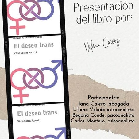 Cartel presentacion presentacion libro el deseo trans