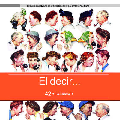 PSICOANALISIS 42 EL DECIR x400